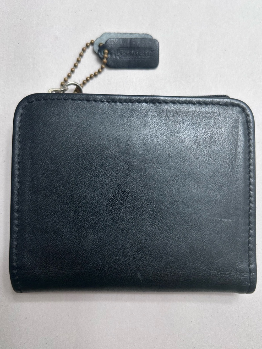 Vintage Coach Mini Snap Wallet in Black #6911